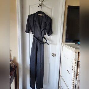 Westbound Dark Gray Jumpsuit